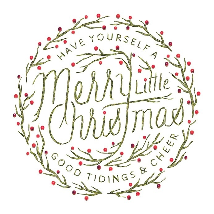 Happy Holidays - Matt Chase | Design, Illustration #typography