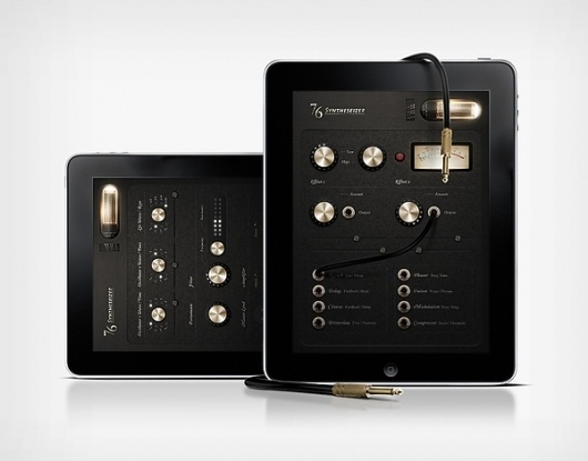 76 Synthesizer iPad App Concept – Jonas Eriksson- unstage #jonas #ipad #eriksson #synthesizer #tool #app #music