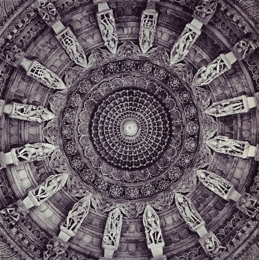 A long time ago something existed that was not defined by name or... - but does it float #kaleidoscope #eastern #sculpture #pattern #ancient