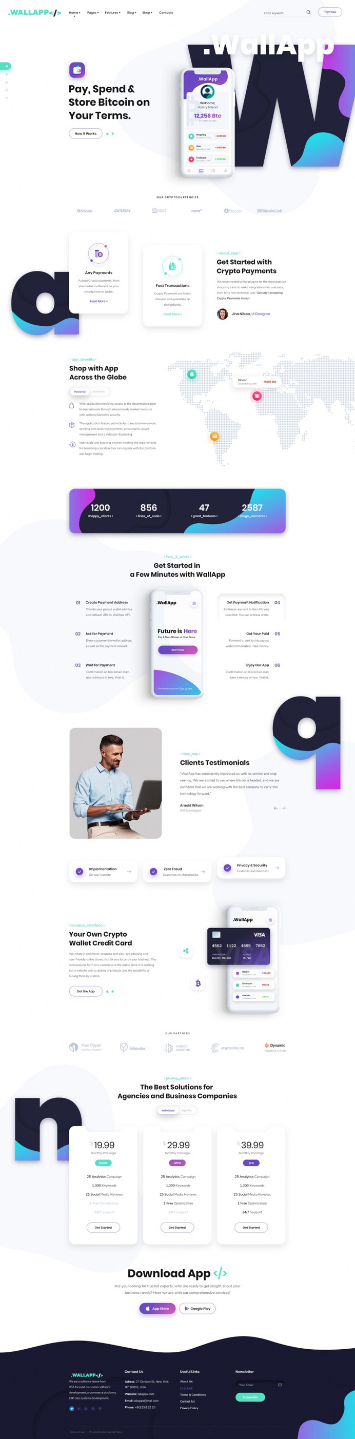WallApp UI/UX