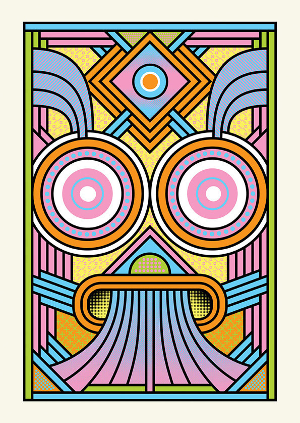 Face10 #moir #supermundane #mask