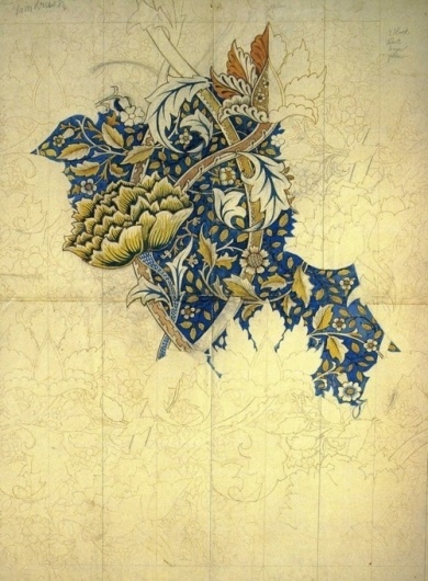 NNW #morris #pattern #william #movement #crafts #arts #illustration #textile #and