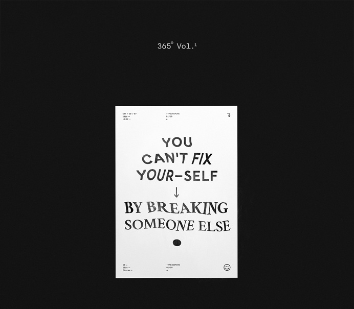 365 ® Vol. ¹ on Behance
