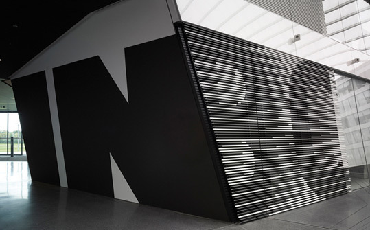 Adidas Laces. Designed by Büro Uebele Visuelle Kommunikation @enviromeant.com #graphics #wall