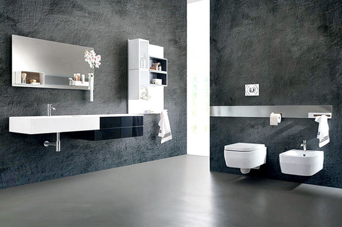 Magnetika Wall System – a New Way to Furnish a Bathroom - #bathroom, #bath, #interior, #decor