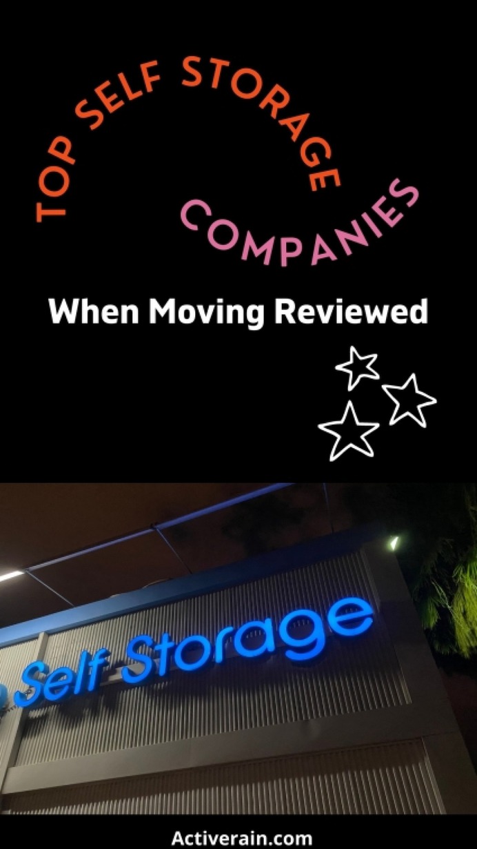 The Best Storage Companies and Facilities Infographic