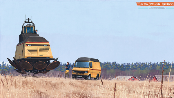 Simon Stålenhag Art Gallery #painting #art