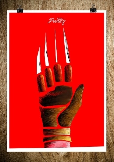FREDDY - Rocco Malatesta Posters & Prints #malatesta #graphic #rocco #freddy #illustration #poster #hands