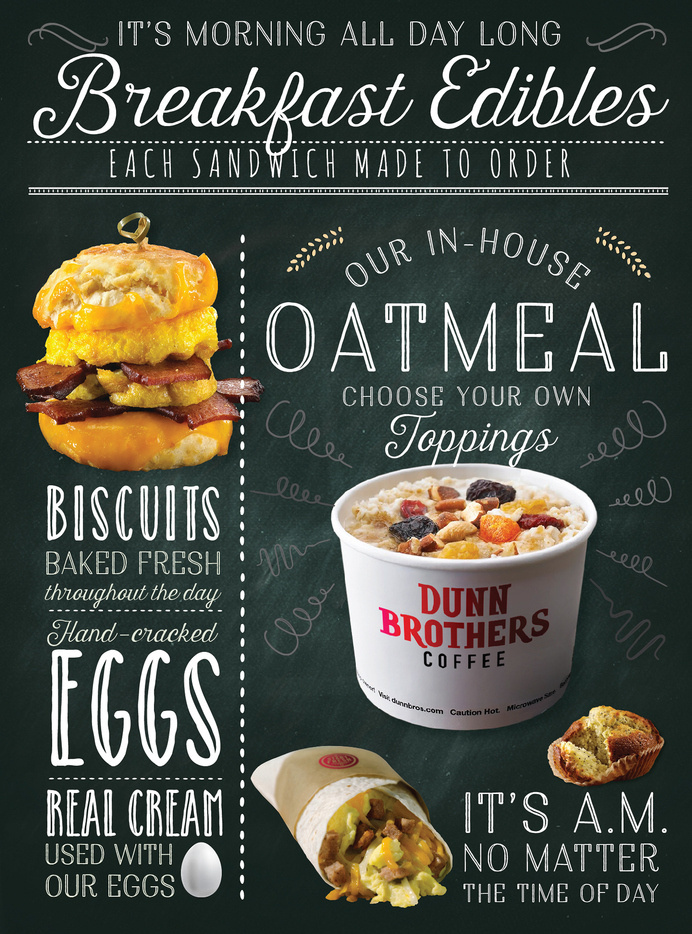 Inspired by European food markets and the craft of chalk lettering, these posters celebrate everything caffeinated.