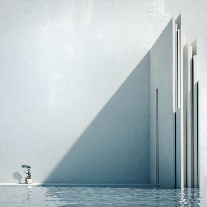 Surreal and Minimalist Cityscapes by Michele Durazzi