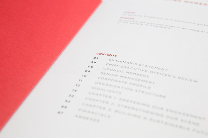 National Arts Council—Annual Report 2014 on Behance