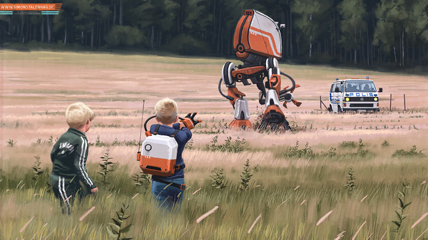 Simon Stålenhag Art Gallery #simon #painting #stlenhag #art