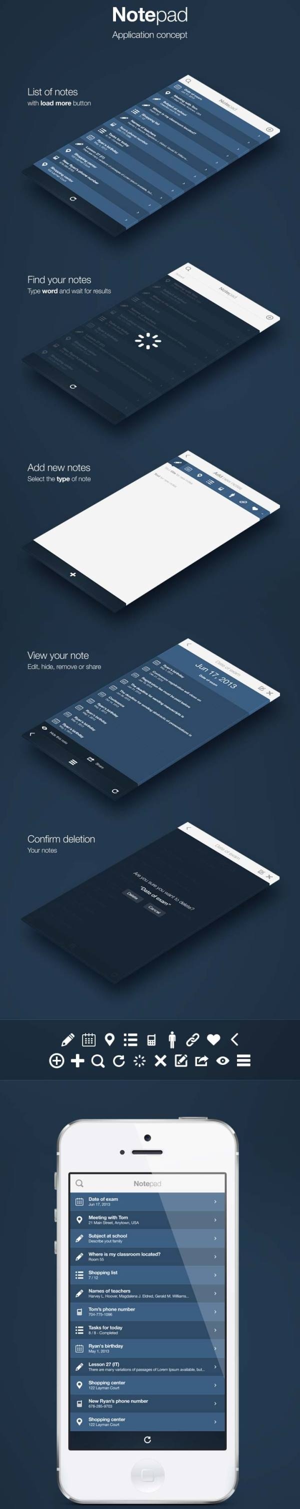 Notepad App by Damian Tokarczyk