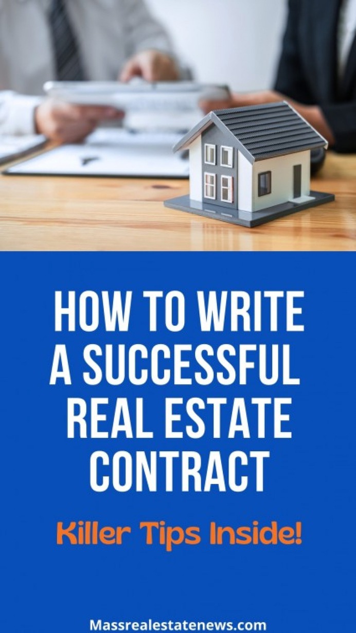 How to Write a Successful Real Estate Contract Infographic