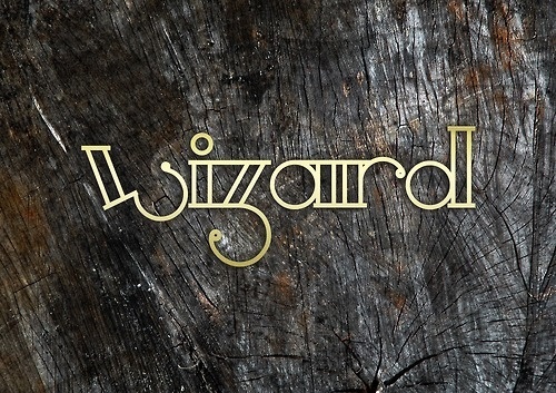 wizard #africa #design #graphic #south #graphy #wood #kimberley #identity #gold #wizard #typo #deisgn #typography