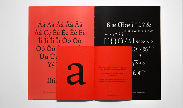 Born Typeface (Free Font) on Behance #font #spain #design #free #book #born #carlos #de #toro #typeface #barcelona #booklet #humanist #editorial #typography