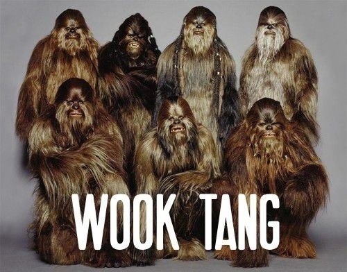 wook-tang-clan-star-wars-chubaka | tomorrow started #tang #photo #wook