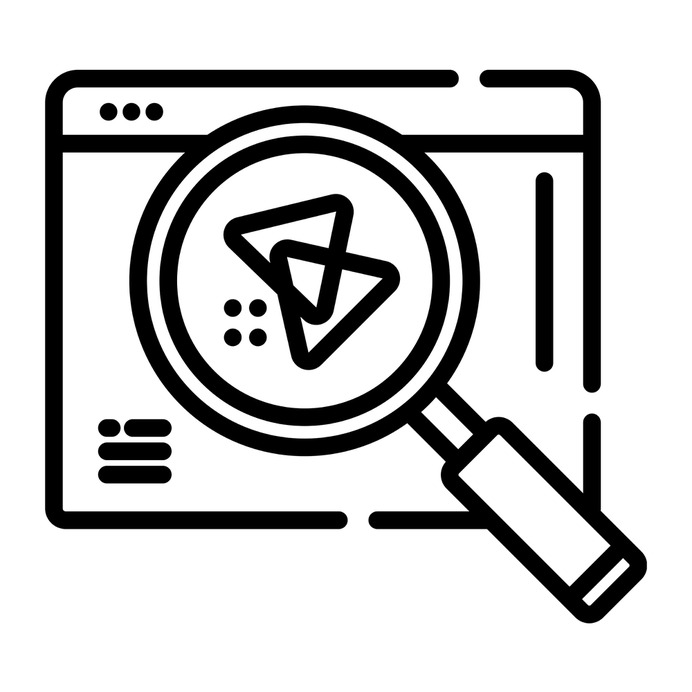See more icon inspiration related to search, url, ui, seo and web, loupe, edit tools, search engine, browsers, web page, browser, website, html, communications, magnifying glass, interface, multimedia and www on Flaticon.
