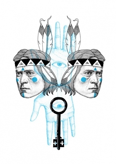 Indians #illustration #indians #abo #orka