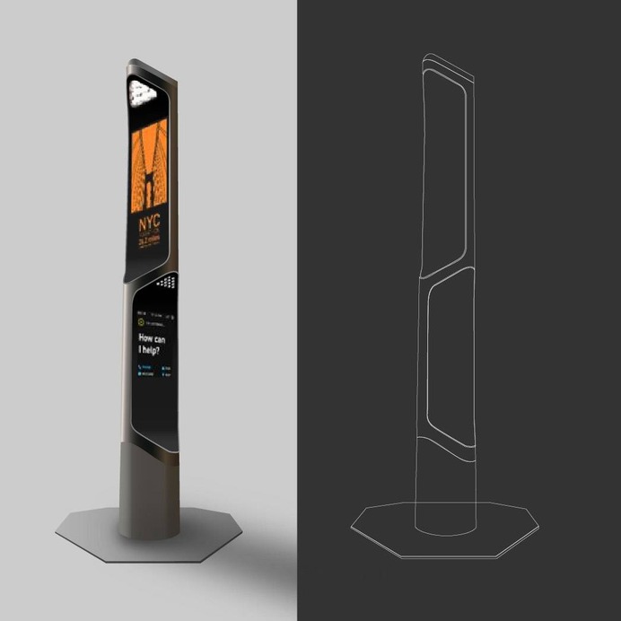 Wayfinding | Signage | Sign | Design | 路口多功能标识牌