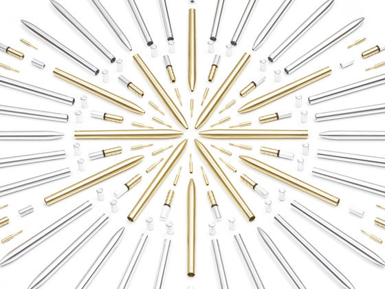 MAKE YOUR MARK : The Pen With A Twist by AJOTO — Kickstarter #amazing #mandala #arrangement #silver #display #graphic #ajoto #product #pen #gold #beautiful #parts