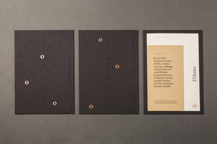 Common Lot #logo #identity #print #foil #spread
