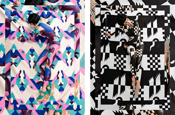 Body Painting and Scandinavian Spring by Janine Rewell — Agent Pekka #photography #pattern #painting #body
