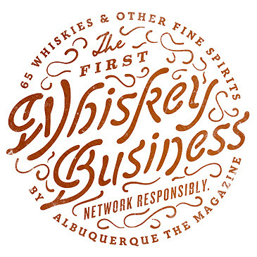 Whiskey Business Logo Typography #type #illustration #drawn #logo #hand #typography