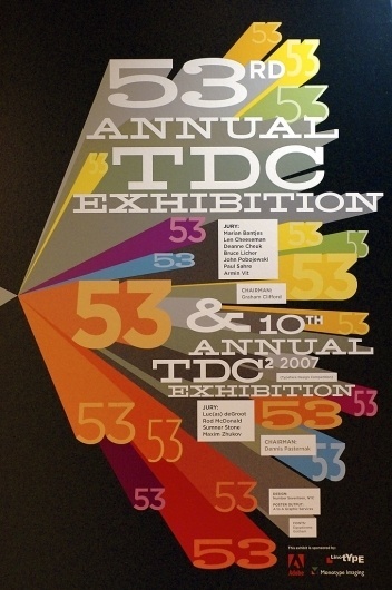 All sizes | typecon 2007 | Flickr - Photo Sharing! #2007 #typecon #poster #typography