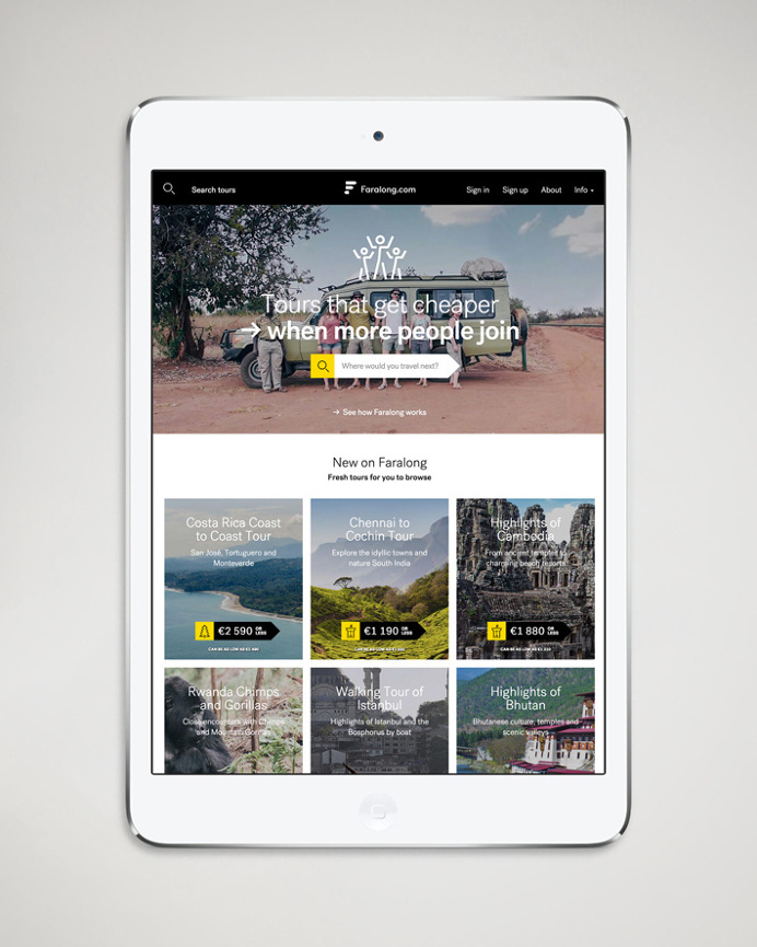 Faralong.com by Proxy #website #mobile #ipad