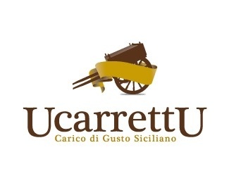 U Carrettu by agiammaria #food #italian #corporate #brand #logo
