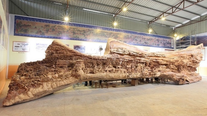 4 Years Making Spectacular Sculptures in Old Tree Trunk #sculptures #artwork #diy