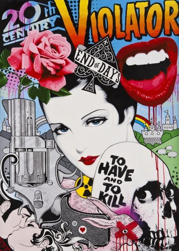 Ben Frost #pop #krap #print #artwork #stupid #frost #painting #art #ben