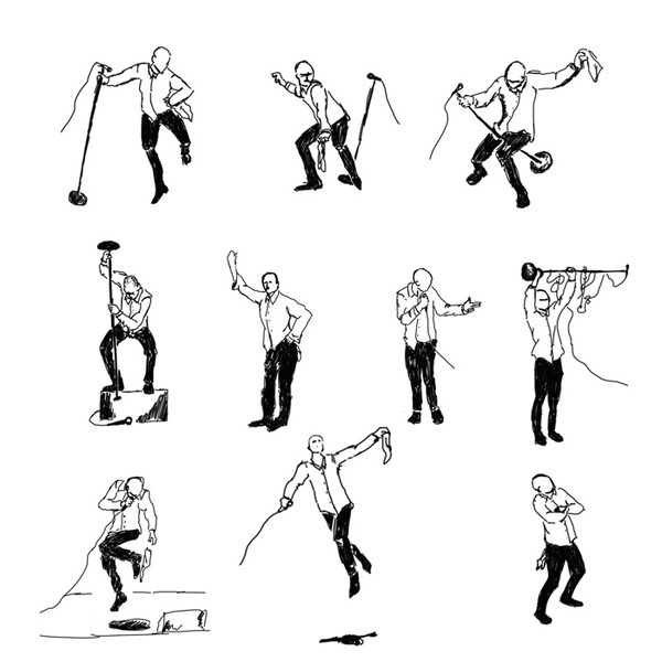 Markus Wreland Gord Downie Dance Moves Sketches #sketches #sketch