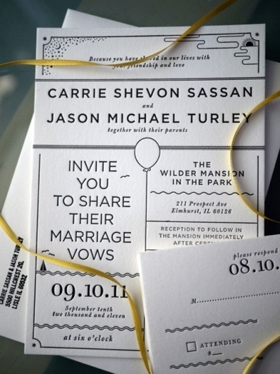 design work life » Dan Blackman: Turley Wedding Invites #faire #part #mariage