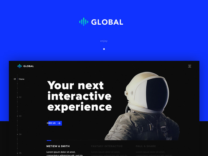 Minimalistic Portfolio Website Template #minimalistic #portfolio #inspiration