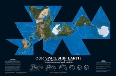 buckymapposter.png 400 × 264 pixler #buckminster #fuller #map