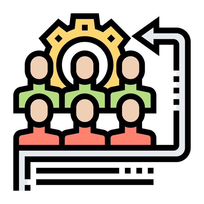 See more icon inspiration related to mission, member, team, work, teamwork, group, employee, network, working, networking, person and people on Flaticon.