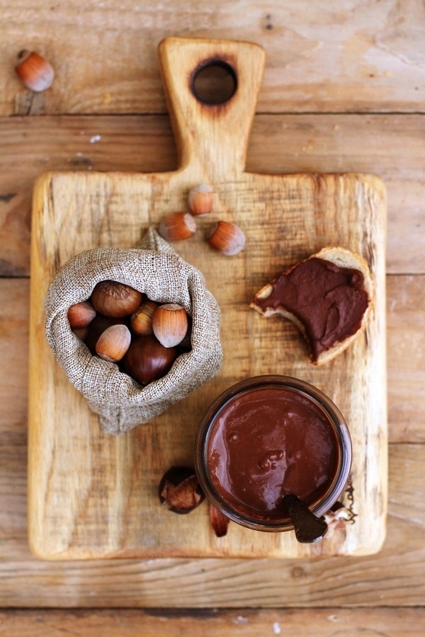 Krem kasztanowy z orzechami laskowymi, czekoladÄ… i waniliÄ… #nuts #cream #food #chocolate #sweets