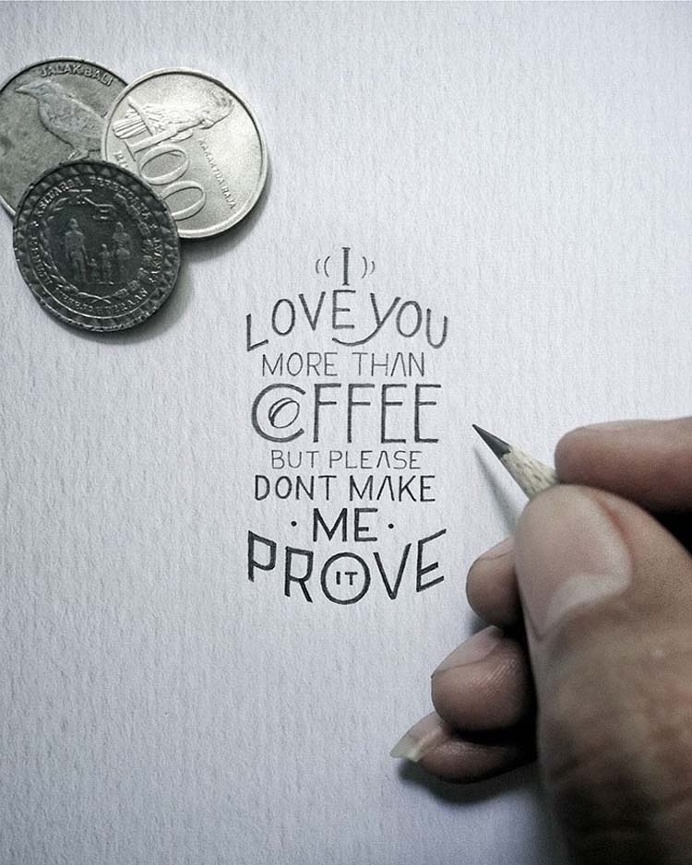 I love you more than Coffee