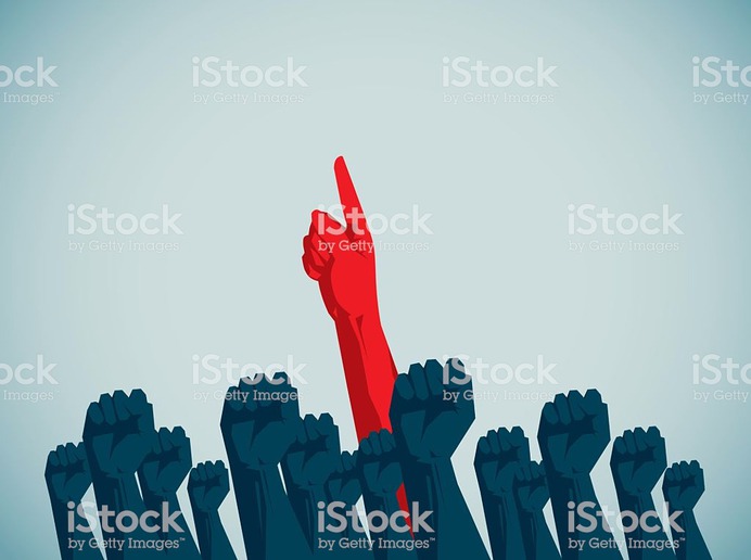 Human Hand - Royalty-free Revolution stock vector