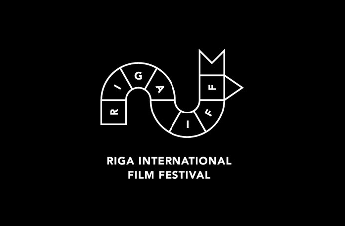 Riga International Film Festival #logo #black #riga #film