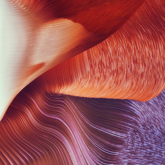 Plumes 3d digital generative artworks by Ari Weinkle design inspiration designblog www.mindsparklemag.com