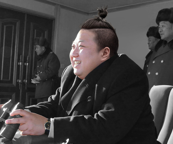 man bun