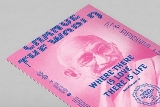 Change The World | ALONGLONGTIME #pink #world #poster #alonglongtime