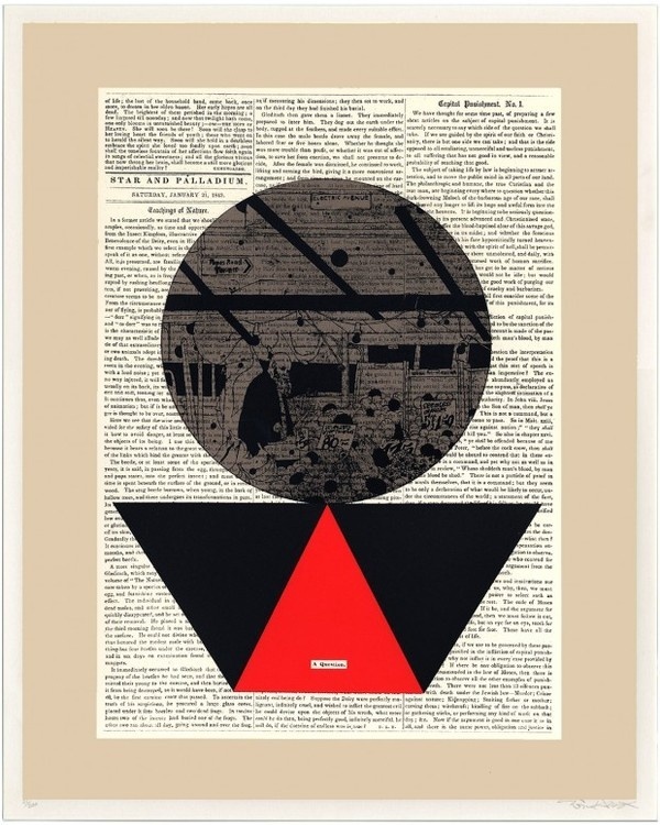 http://www.evanhecox.com/ #urban #newsprint #print #graphic #art
