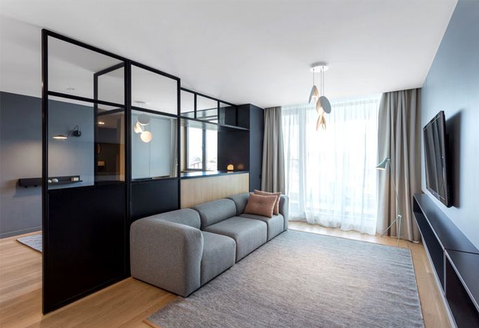 Open Flexible and Dynamic Apartment in Bucharest - InteriorZine #decor #interior #home