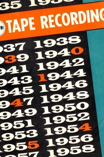 Monoscope #numbers #vintage #typography