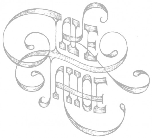 James T. Edmondson #type #white #black #typography