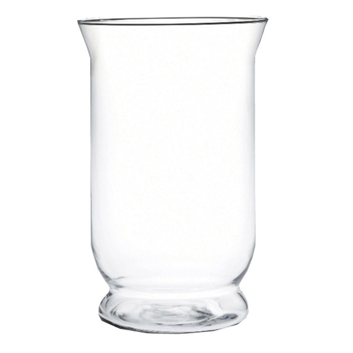 Traditional Glass Hurricane, 24.5 x 15.5 cm